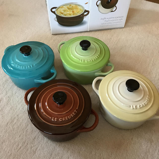 LE CREUSET - 新品未使用ルクルーゼ⭐︎ミニココット4個セットの通販