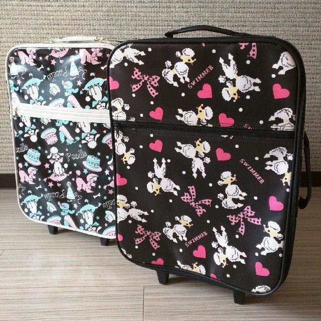 SWIMMER - スイマー☆プードル柄キャリー☆セットの通販 by りの's
