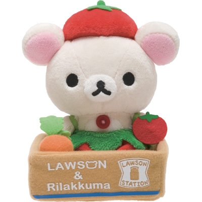 リラックマ 野菜ぬいぐるみセット【ローソン限定】 : リラックマ