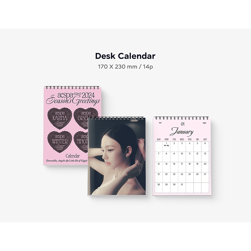 aespa 2024 SEASON'S GREETINGS[CALENDAR＋GOODS] : aespa | HMV&BOOKS
