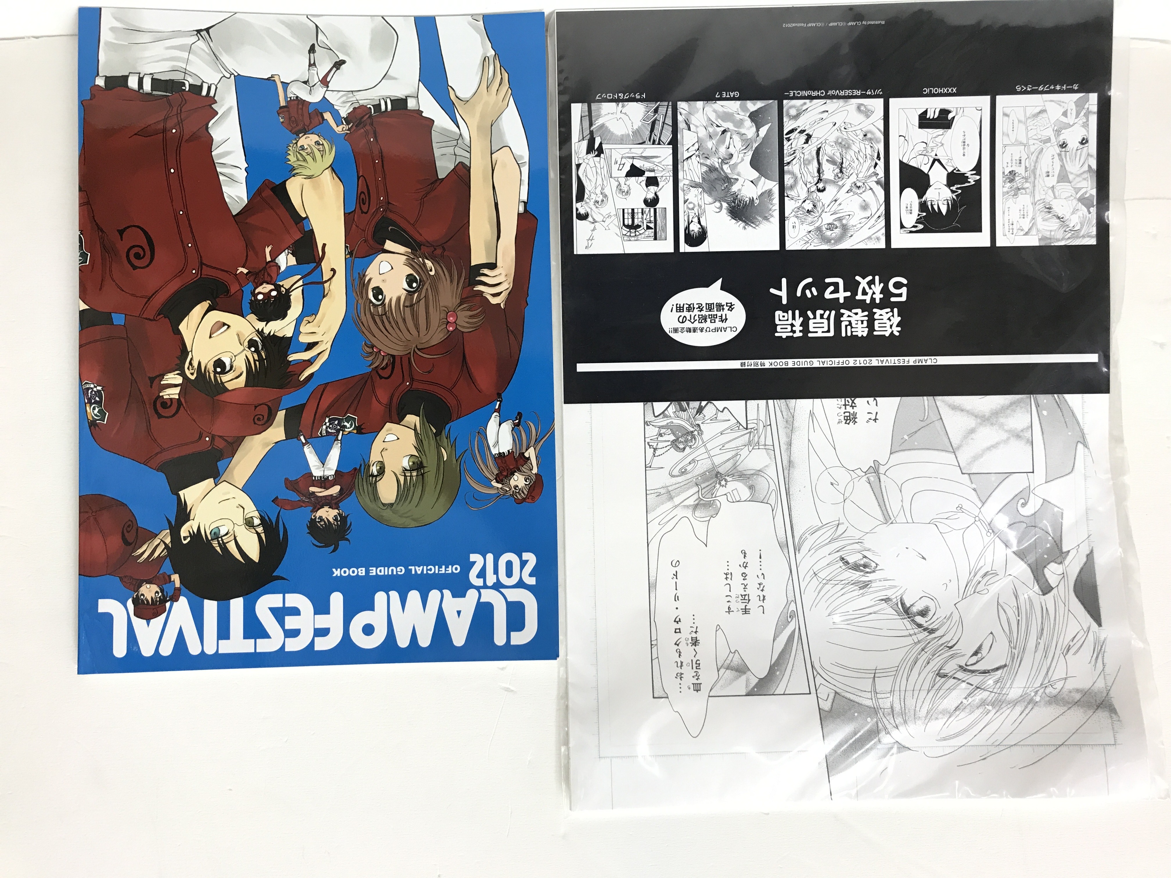 CLAMP Festival 2012 クリアファイルセットB 3枚組 CLAMP festival