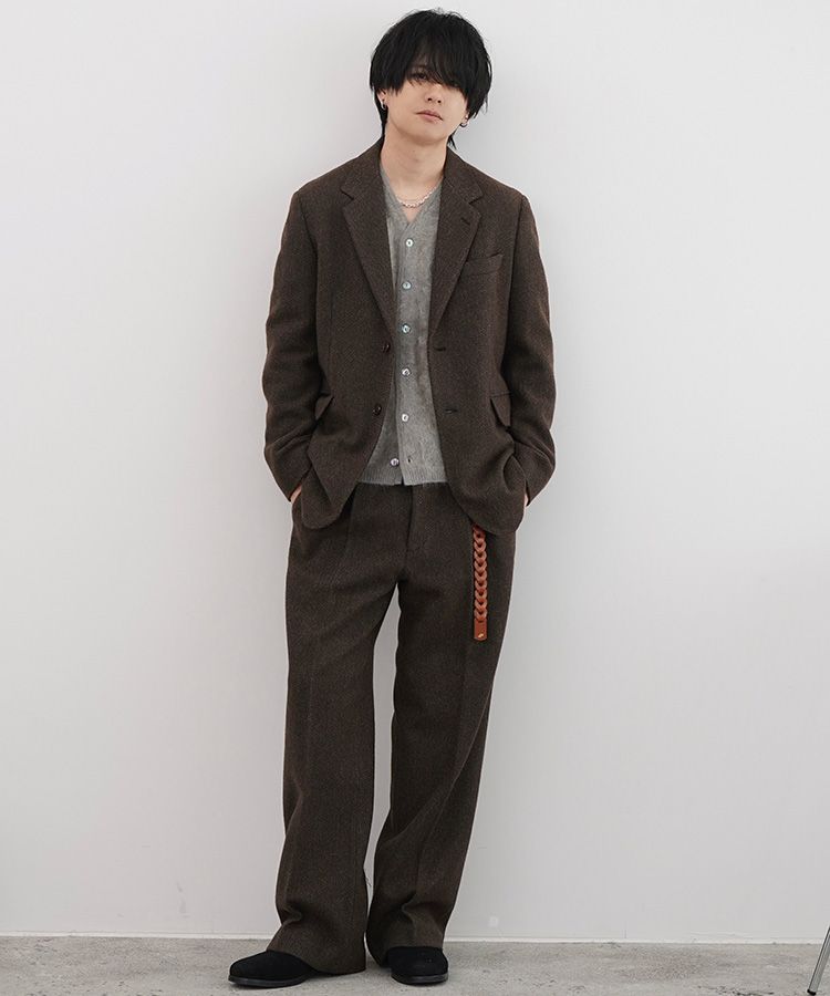 Alpaca Tweed Tailored Jacket / 商品詳細ページ / LIDNM / Llife