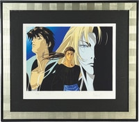 高橋真琴直筆サイン入りカラー複製イラスト「りんごの花咲くころ1977」