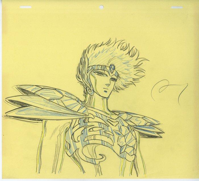 聖闘士星矢 水晶聖闘士 クリスタル聖闘士 セル画 オマケ付き