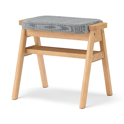 パーツ】再生ポリエステル混木製スタッキングスツール用座面 ライト