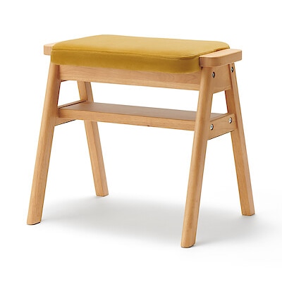 パーツ】再生ポリエステル混木製スタッキングスツール用座面 ライト