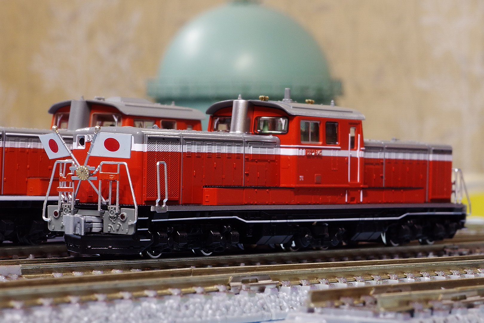 KATO 7008-5 DD51 842 お召機 入線: Nゲージ立川駅レイアウト作成記