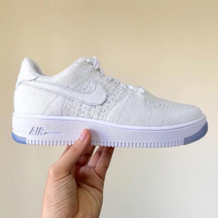 リーク】 ナイキ フライニット エアフォース1 ブラック - スニーカー