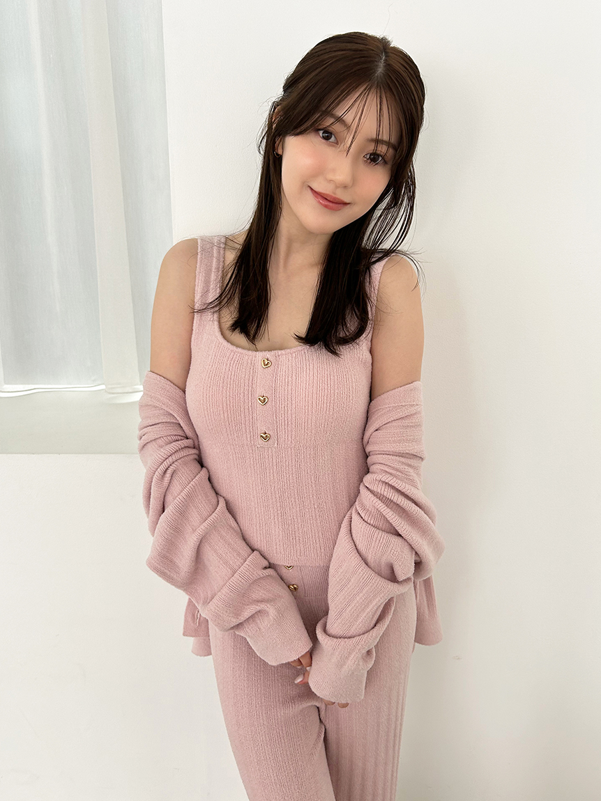 Creamy】プチハートハイウエストパンツ(ロングパンツ)｜スナイデル