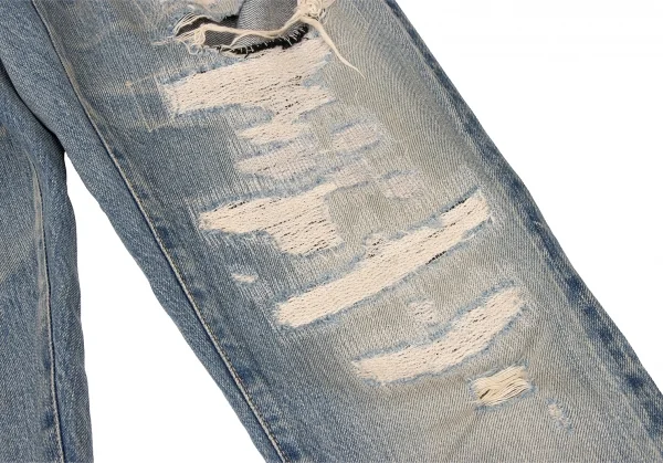 ヒステリックグラマーHYSTERIC GLAMOUR コットンウォッシュダメージ