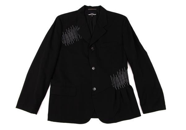 希少 07年製 トリココムデギャルソン 切替 デザインジャケット