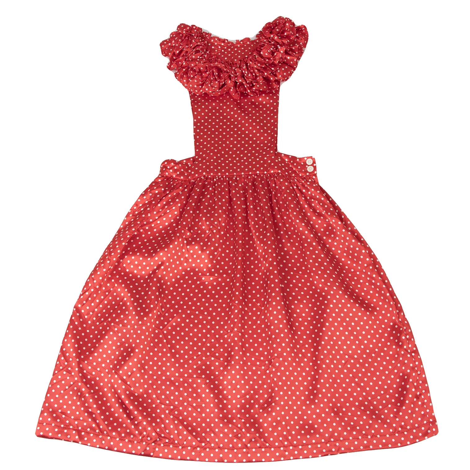 コムデギャルソン ガールCOMME des GARCONS GIRL ドットプリントフリル