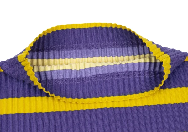 イッセイミヤケミーISSEY MIYAKE me バイカラーファインニットプリーツ