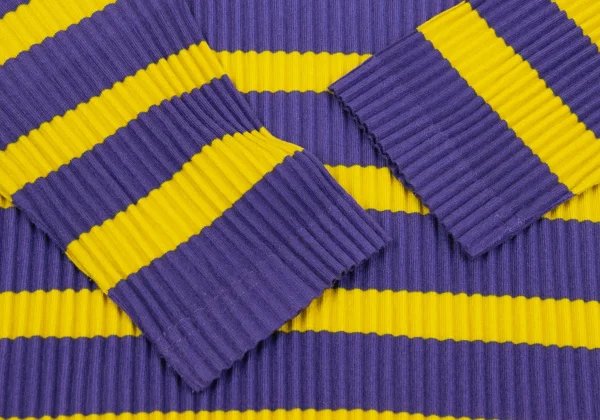 イッセイミヤケミーISSEY MIYAKE me バイカラーファインニットプリーツ