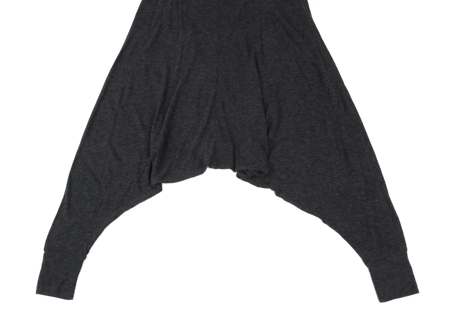 ヨウジヤマモト ノアールYohji Yamamoto NOIR 混紡アクリルサルエル