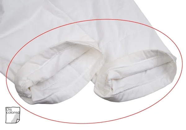 コムデギャルソンCOMME des GARCONS 格子キルティング中綿パンツ 白S位