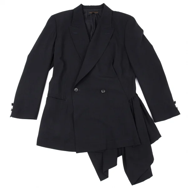 コムデギャルソンCOMME des GARCONSウールバックギャザー