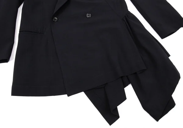 コムデギャルソンCOMME des GARCONSウールバックギャザー