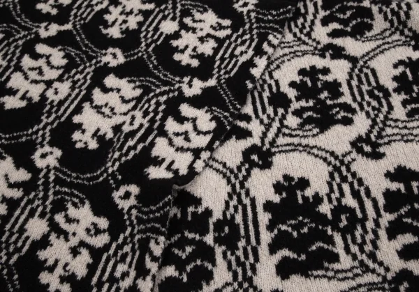 ドリスヴァンノッテンDRIES VAN NOTEN カシミヤ混総柄ニット