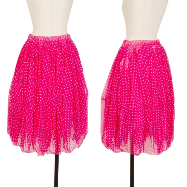 コムデギャルソンCOMME des GARCONS ドットチュールボリュームバルーン