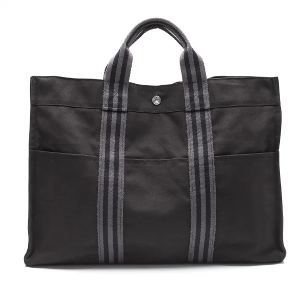 エルメスHERMES フールトゥ トートバッグ MM 墨黒 (K-112113)