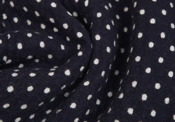 コムコム コムデギャルソンCOMME des GARCONS ウール縮絨ドット