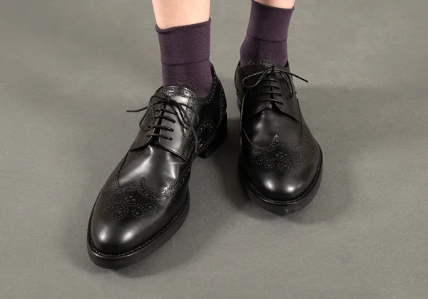 アルマーニコレツィオーニARMANI COLLEZIONI レザーウイングチップ