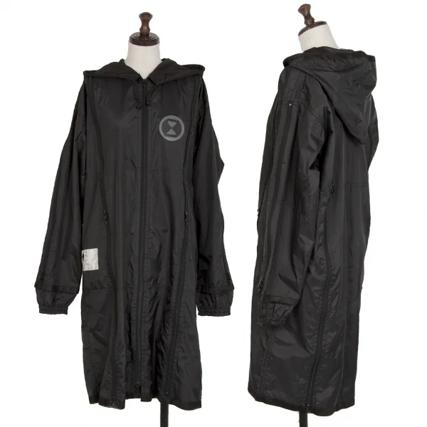 ファイナルホームFINAL HOME ジップデザインナイロンフーデッド