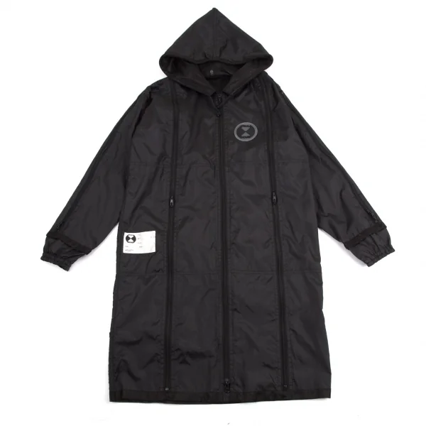 ファイナルホームFINAL HOME ジップデザインナイロンフーデッド