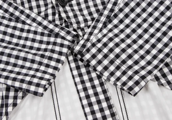 ブラックコムデギャルソンBLACK COMME des GARCONS ギンガムチェック