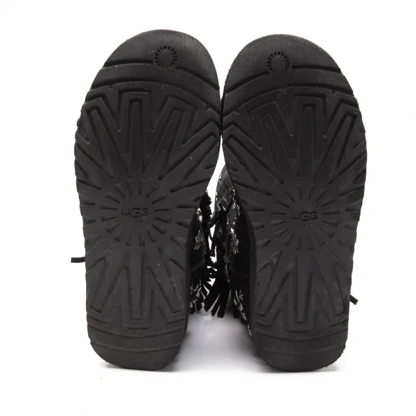 アグ×ジミーチュウUGG×JIMMY CHOO スタースタッズフリンジムートン