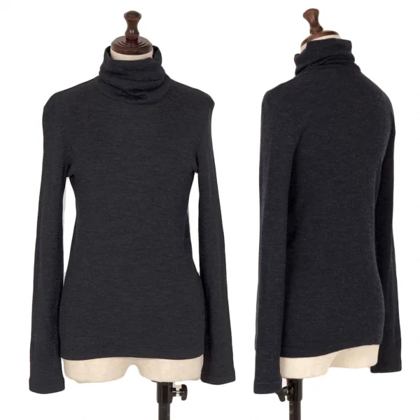 トリココムデギャルソンtricot COMME des GARCONS ウール混ハイネック