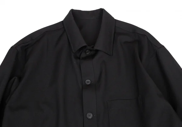 ヨウジヤマモト プールオムYohji Yamamoto POUR HOMME ウールギャバ