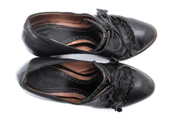 ヴィヴィアンウエストウッドVivienne Westwood レザーレースアップ