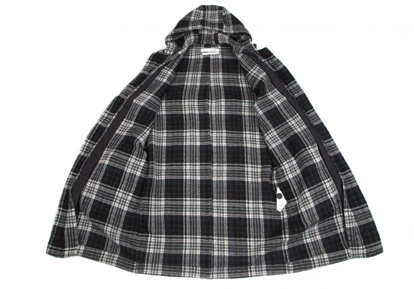 コムデギャルソン シャツCOMME des GARCONS SHIRT ウール縮絨チェック