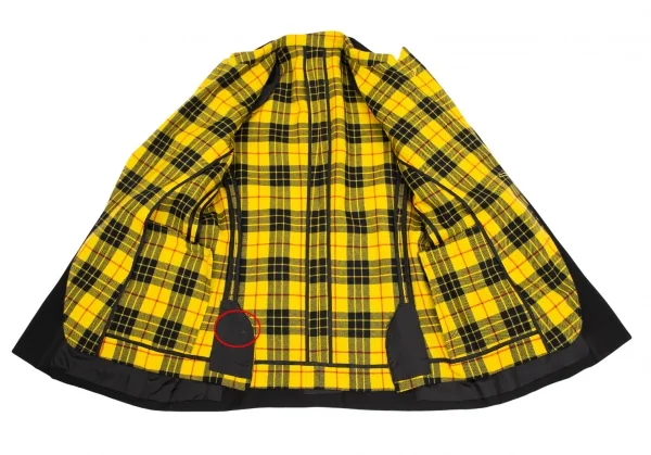 コムデギャルソンCOMME des GARCONS タータンチェックレイヤード