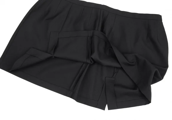 コムデギャルソンCOMME des GARCONSエステルハーフラップスカート 黒M