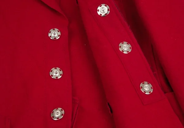 コムデギャルソンCOMME des GARCONS ウールフェルトスナップボタン