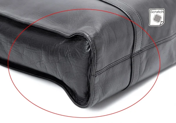 ヘルムートラングHELMUT LANG レザートートバッグ 黒 (K-128409)