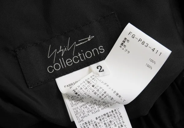 ヨウジヤマモトYohji Yamamoto collections デザイン画プリントシルク