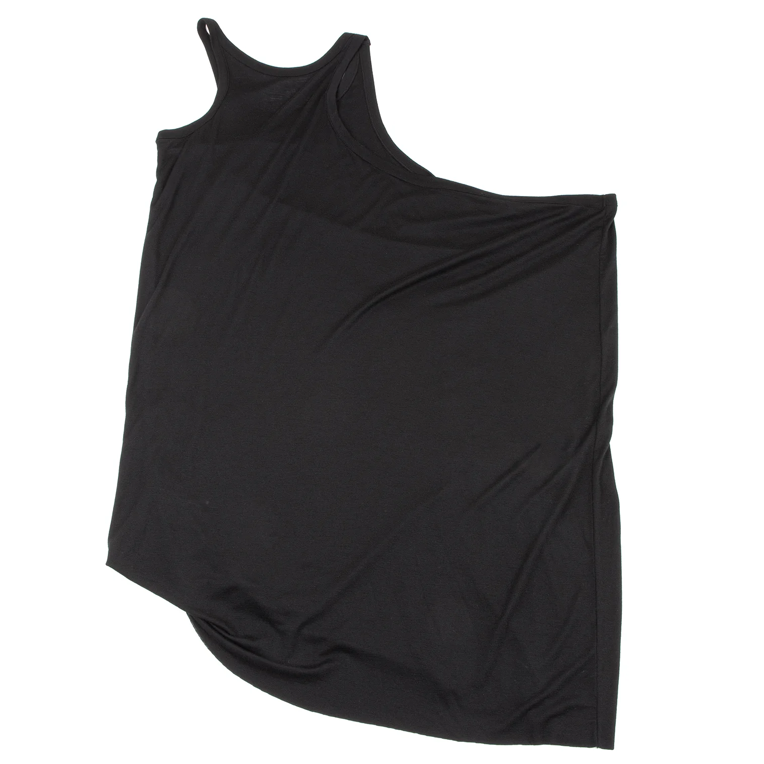 ワイズ y's 黒 ノースリーブ チュニック アシンメトリー サイズ1