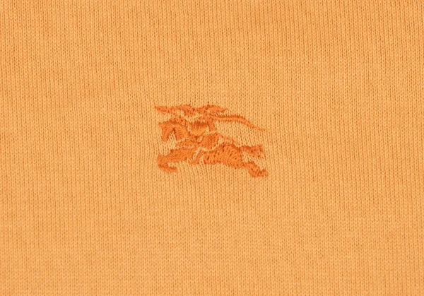 バーバリーロンドンBURBERRY LONDON ポイント刺繍Tシャツ オレンジ38