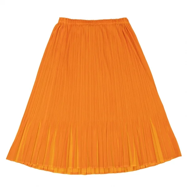 プリーツプリーズPLEATS PLEASE バイカラー消しプリーツスカート