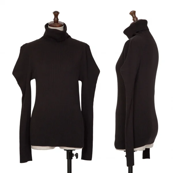 イッセイミヤケISSEY MIYAKE 132 5. フラットタートルネックリブニット