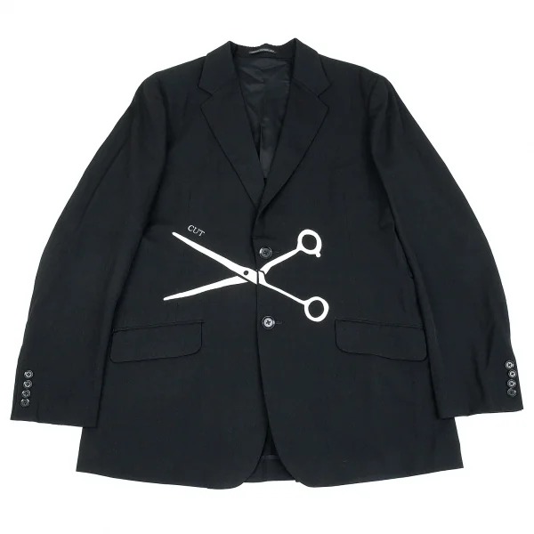 ヨウジヤマモト プールオムYohji Yamamoto POUR HOMME ハサミパッチ