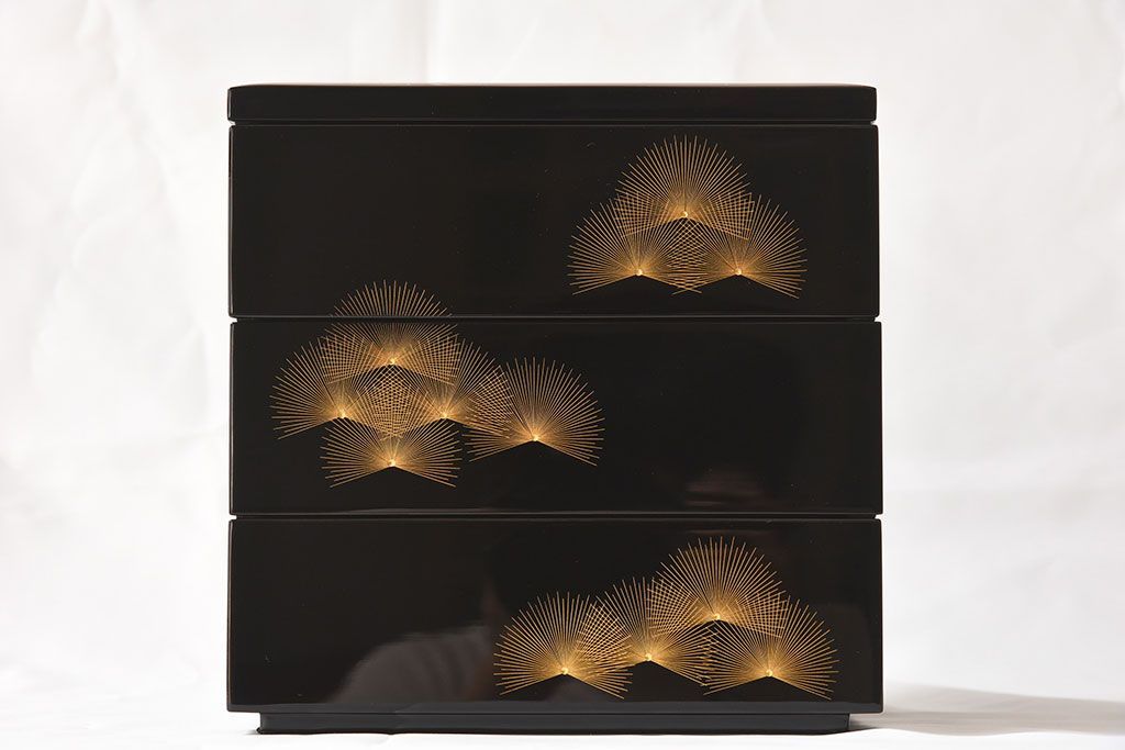 公式】アンティーク家具ラフジュ工房商品詳細ページ輪島塗 寿松沈金