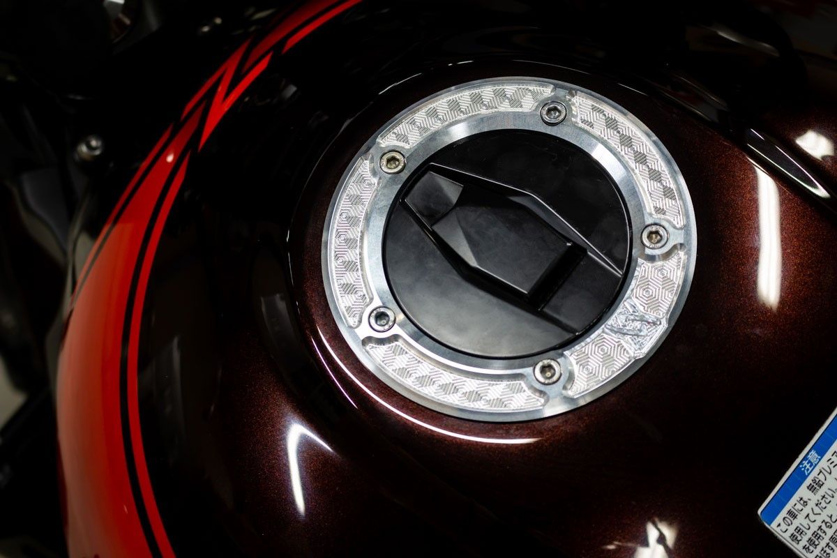 新製品】ARCHI（アーキ）からZ900RS専用 タンクキャップリングが2023年