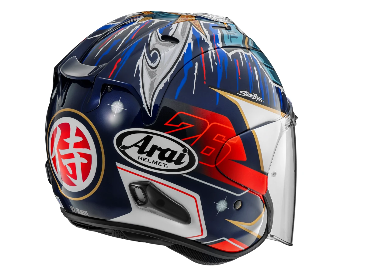 新製品】あの“SHOGUN”がジェットヘルメットに！ Arai VZ-RAMに