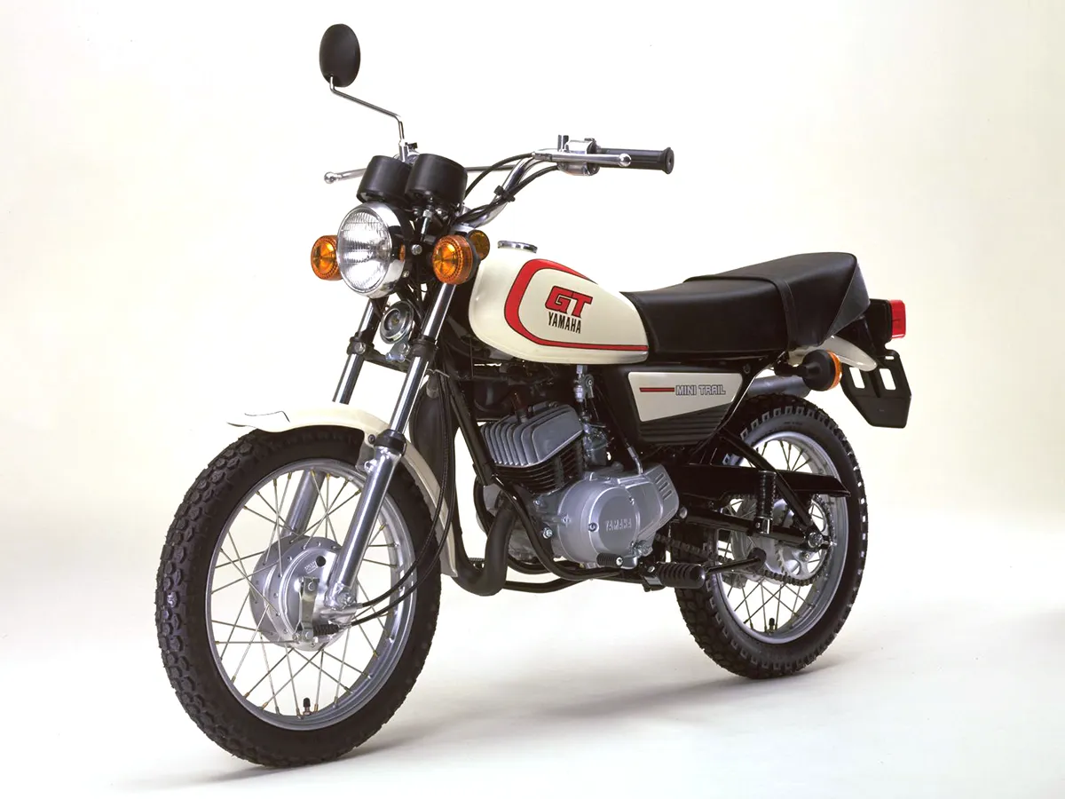 ミニトレ”ことGT50/80は、多くのライダーを育てたミニバイクの名車だ