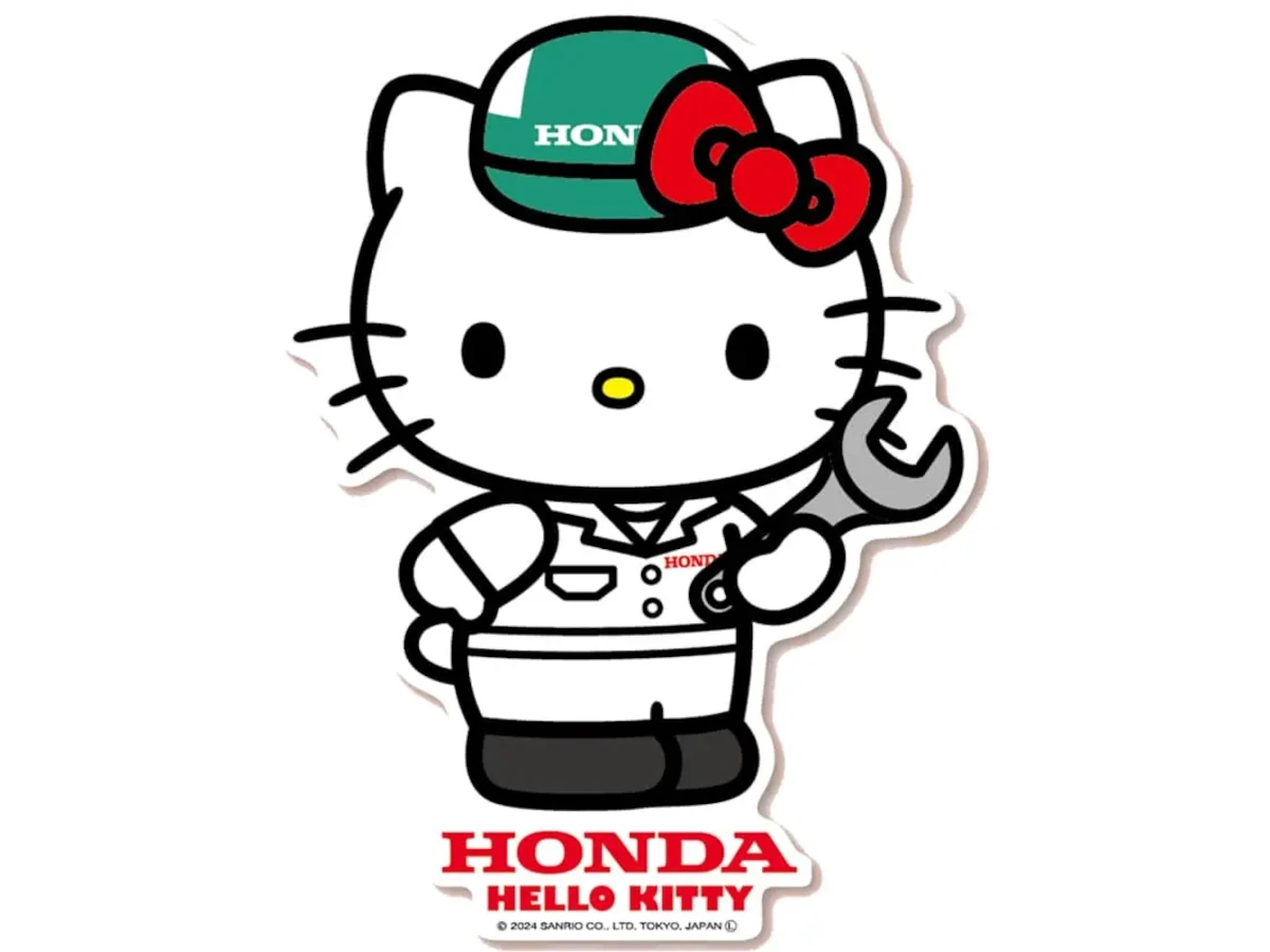 かわいい】カブに乗るキティちゃんに悶絶！ サンリオ×ホンダの新